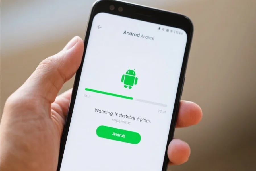 安卓手机正在安装极悦App