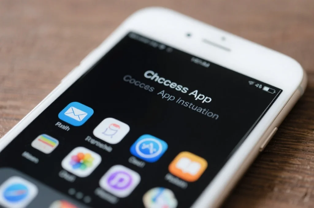 极悦App成功安装并运行的智能手机界面